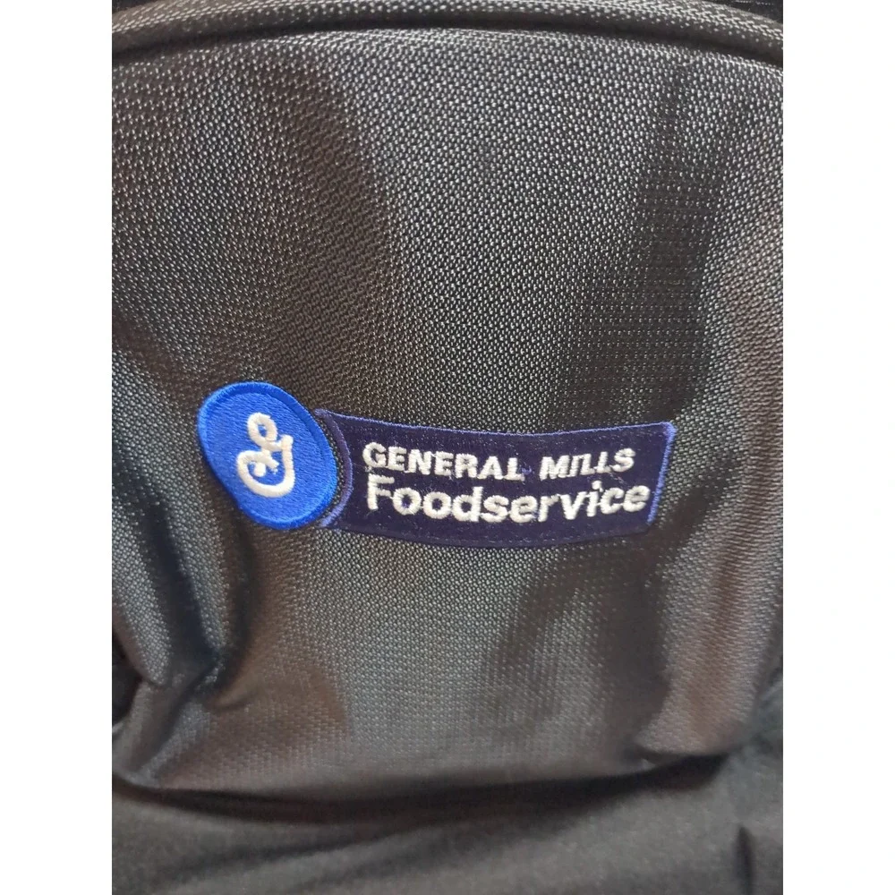 OGIO Tech Specs Metro Street Backpack Black Bag W/ General Mills Patch